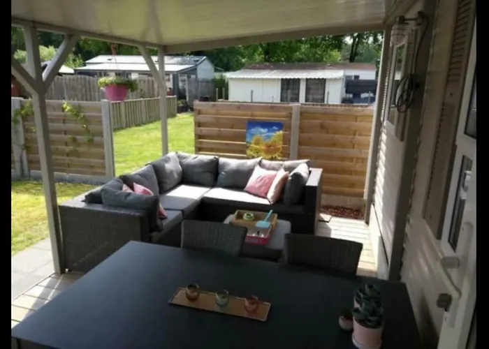 Te Huur Op *****camping Terspegelt 4 Personen Chalet Eersel